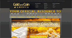 Desktop Screenshot of goldandcoin.com